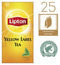 Lipton - Thee lipton yellow label 25x1.5gr
