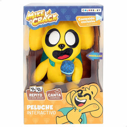 Knuffel met Geluid Mikecrack Geel 29 cm