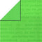 Klika - Green fonts on applegreen ribbed 30 cm