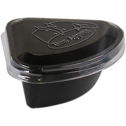 Depa® - Cup | met deksel | pET | 65ml | zwart | 1000 stuks