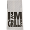 I'M Concept - Zak | Grillzak | Kraftpapier + PP | 17/ 7x34cm | I´m a grill bag | wit/zwart | 500 stuks