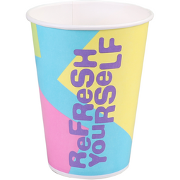 Depa® - ® | Milkshakebeker | Refresh | Karton + PE | 300ml | 12oz | 96mm | sleeve met 50 stuks