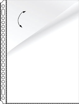 Kangaro - Showtas 23-gaats PP 0.08mm glad 2zijde open