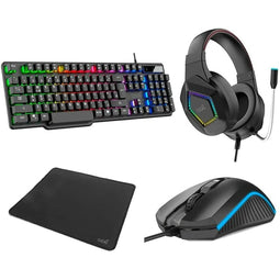 Toetsenbord met Gaming Muis Cool Town Pack Gaming Qwerty Spaans