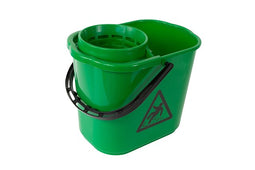 Cleaninq - Mopemmer spaans met korf 12L groen
