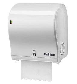 Satino by WEPA - Dispenser Satino 331520 PT1 Handdoekrol Autocut Midi wit