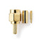 SMA-Connector | Recht | Male | Verguld | 50 Ohm | Krimp | Diameter kabelinvoer: 2.55 mm | Metaal | G