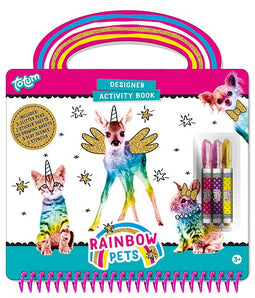 Totum - Activiteitenboek rainbow pets designer | 1 pak | 6 stuks