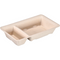 Depa® - ® Bak | Bagasse (suikerrietpulp) | A23 | snackbak | 17x9.5x3cm | naturel | 50 stuks