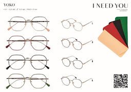 I Need You - Leesbril i need you yoko en hoezen assorti