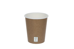 Klika - Kartonnen koffiebeker 230cc 8oz Ø80mm FSC®Mix kraft bruin | 1000 stuks