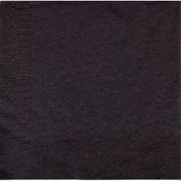 Klika - Servet 33x33 cm 2 lgs zwart | 100 stuks