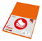 Quantore - Kopieerpapier A4 80gr oranje 100vel