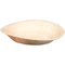 Depa® - ® Bord | rond | 1-vaks | palmblad | Ø18cm | naturel | 25 stuks