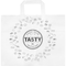 Klika - Tas | TASTY | Papier | platte handgreep | 32x 17x27cm | draagtas | wit | 250 stuks