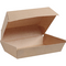 Depa® - ® Bak | Ersatzpapier | sandwichbox | 130x90x38mm | bruin | 50 stuks