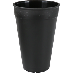 ÖkoCup - | Beker | PP | reusable | 400ml | zwart | 20 stuks