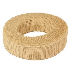 Jute lint op rol deco naturel 5cm breed / 40 meter