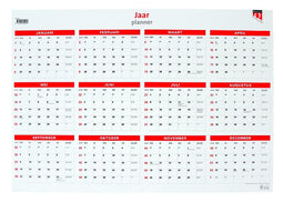 Quantore - Jaarplankalender 2023 48x68cm