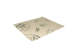 Klika - Vetvrij papier 33x30cm hamburgervellen FSC®Mix kraft bamboe | 1000 stuks