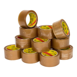 Klika - Pp solvent e (nar) transparant 50 mm x 66 meter | 6 stuks