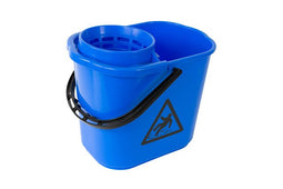 Cleaninq - Mopemmer spaans met korf 12L blauw