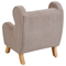 Beliani FARUM - Kinderfauteuil - Taupe - Bouclé