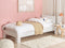 Beliani ROYAN - Eenpersoonsbed - Wit - 90 x 200 cm - Dennenhout
