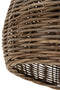 Lampshade Round Rattan Natural Large