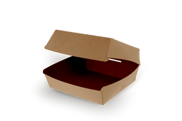 Klika - Menubox / Hamburgerbak Extra Groot FSC®Mix kraft BIO | 300 stuks