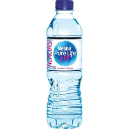 Nestlé Pure Life - niet bruisend water Aquarel, flesje van 50 cl, pak van 24 stuks
