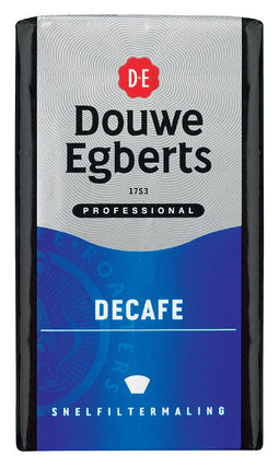 Douwe Egberts - Koffie snelfiltermaling decafe 250gr | Pak a 250 gram | 12 stuks