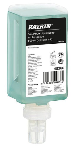 Katrin - Handzeep 48366 Touchfree Arctic Breeze 500ml | 12 stuks