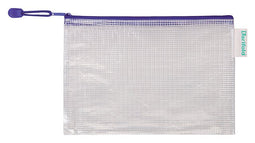Tarifold - Opbergtas met rits 235x165mm PVC blauw