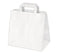 Papieren tas 26x17x25cm 50 stuks wit