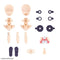 Actiefiguren Bandai 30MS OPTION PARTS SET 12