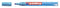 Edding - Viltstift edding 751 lak rond 1-2mm metallic blauw | 10 stuks
