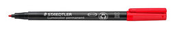 Staedtler - Lumocolor 317, OHP-marker, permanent, 1,0 mm, rood