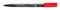 Staedtler - Lumocolor 317, OHP-marker, permanent, 1,0 mm, rood