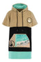 Wave Hawaii Katoenen Recy-Pes Poncho Ericeira - M Beige