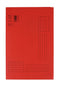 Quantore - Vouwmap Folio ongelijke zijde 230gr rood