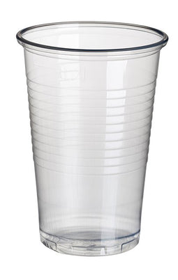 Papstar - Beker 200ml 70.3 mm PP transparant | 30 stuks