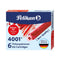 Pelikan - inktpatronen 4001 rood