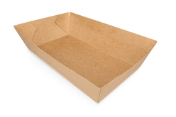Klika - Frietbakjes A14 kraft | 1000 stuks