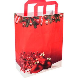 Klika - Tas | Sestriere | Papier | platte handgreep | 22x 10x29cm | draagtas | 50 stuks