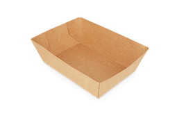 Klika - Frietbakjes A7 kraft | 1000 stuks