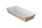 Klika - Snackbakje A18 kraft/wit BIO | 400 stuks