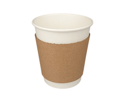 Klika - Sleeve voor koffiebekers 230cc BIO | 1000 stuks
