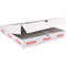 Klika - Pizzadoos | golfkarton | 33x33x4.5cm | americano | wit | 100 stuks