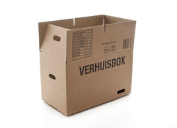IEZZY - Verhuisdoos 370x650x350 dubbelgolf bruin